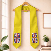 Niue Graduation Stole Flag Style