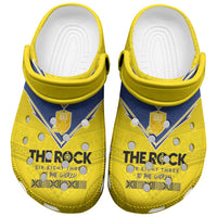 Niue Rugby Clogs Shoes Six Eight Three to The World - Hiapo Tribal Motif