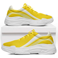 Niue The Rock Chunky Sneakers Flag-Inspired Curve Style