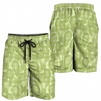 Omaomao Hawaii Breadfruit Palaka Motifs Shorts for Men