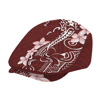 Oxblood Hawaii Jeff Hat Hammerhead Shark Tattoo Curve Polynesian - Polynesian Pride