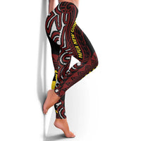 Papua New Guinea Oro Tapa Motif Leggings Special