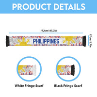 Philippines Flag Day Soccer Scarf Filipino Feather Pattern LT9