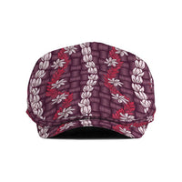 Pikake Maile Tiare Lei Jeff Hat Akala Lauhala Pattern