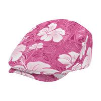 Pink Bula Fiji Masi Hibiscus Seamless Jeff Hat