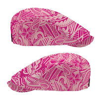 Pink Polynesia Jeff Hat Hawaiian Tribal Hammerhead Shark Tattoo - Polynesian Pride
