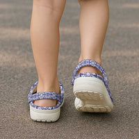Polu Palaka Quilt Hawaii Clogs Shoes Hawaiian Tropical Monstera Sea Turtle