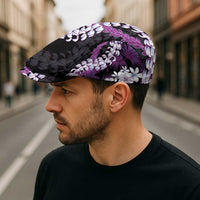 Poni Aloha Hawaii Lei Jeff Hat Tropical Flowers Elegant Vibe - Polynesian Pride