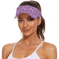 Poni Hawaii Breadfruit Palaka Motifs Sun Visor Cap
