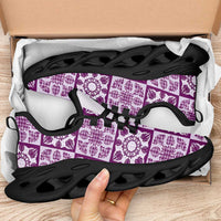 Poni Palaka Quilt Hawaii Clunky Sneakers Hawaiian Tropical Monstera Sea Turtle