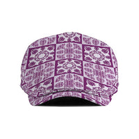 Poni Palaka Quilt Hawaii Jeff Hat Hawaiian Tropical Monstera Sea Turtle