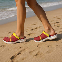 Rotuma Clogs Shoes Heritage Palette Flag-Inspired - Polynesian Pride