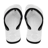 Samoa Lotu Tamaiti Flip Flops Tribal Tatau with Siapo Pattern