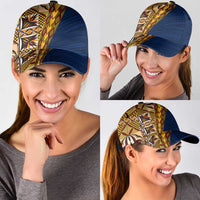 Samoan Siapo Classic Cap Tatau Pattern Half Style LT03