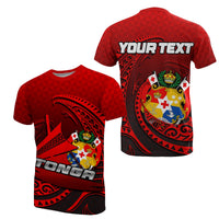 Custom Tonga Emancipation Day T Shirt Kalia No.1 LT6 Unisex Red - Polynesian Pride