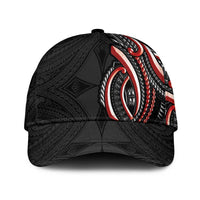 Traditional Art Hawaiian Kakau Tattoos Classic Cap Red Color LT03