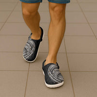 Traditional Polynesian Art Tattoos Clogs Shoes Black Color - Polynesian Pride