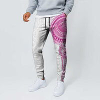 Traditional Polynesian Art Tattoos Jogger Pants Pink Color - Polynesian Pride