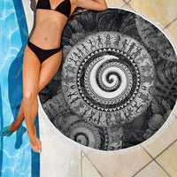 Hawaiian Piko Beach Blanket Cultural Anchor Connect Your Roots Ocean Waves