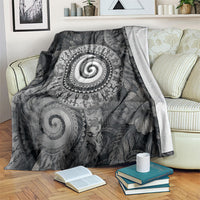 Hawaiian Piko Blanket Cultural Anchor Connect Your Roots Ocean Waves