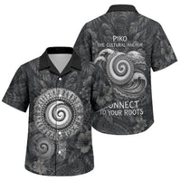 Hawaiian Piko Family Matching Summer Maxi Dress and Hawaiian Shirt Cultural Anchor Connect Your Roots Ocean Waves