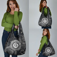 Hawaiian Piko Grocery Bag Cultural Anchor Connect Your Roots Ocean Waves