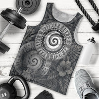 Hawaiian Piko Men Tank Top Cultural Anchor Connect Your Roots Ocean Waves
