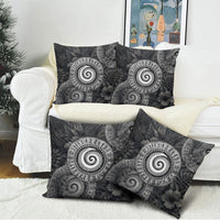 Hawaiian Piko Pillow Cover Cultural Anchor Connect Your Roots Ocean Waves