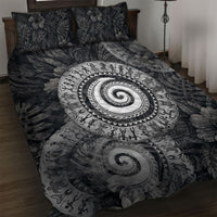 Hawaiian Piko Quilt Bed Set Cultural Anchor Connect Your Roots Ocean Waves