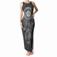Hawaiian Piko Tank Maxi Dress Cultural Anchor Connect Your Roots Ocean Waves