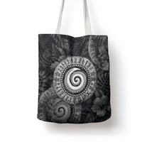 Hawaiian Piko Tote Bag Cultural Anchor Connect Your Roots Ocean Waves