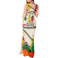 Support Your Fruity Friends Love Wins Gay Pride Tank Maxi Dress LGBTQ Retro 30s Cartoon Checkered