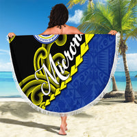 Federated States Of Micronesia FSM Beach Blanket Pacific Islander Tribal Swirl Geometric Pattern