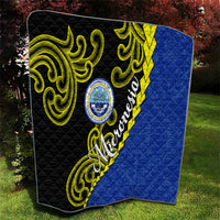 Federated States Of Micronesia FSM Quilt Pacific Islander Tribal Swirl Geometric Pattern