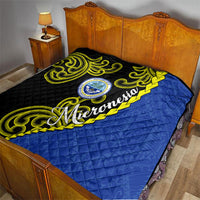 Federated States Of Micronesia FSM Quilt Pacific Islander Tribal Swirl Geometric Pattern