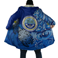 Micronesia Sea Turtle Cloak Federated States Of Micronesia Tribal Floral Pattern