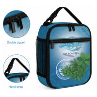 Micronesia Independence Day Lunch Bag FSM Patriotic Pacific Island Nan Madol Ruins Seabird Tropical