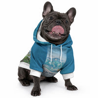 Micronesia Independence Day Pet Hoodie FSM Patriotic Pacific Island Nan Madol Ruins Seabird Tropical