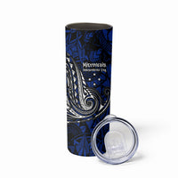 Micronesia Independence Day FSM Skinny Tumbler Tribal Tattoo Pattern Flag Seal Heritage