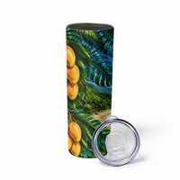 Hawaiian Mango Tropical Beach Skinny Tumbler Scenic Island Nature Exotic Fruit Graphic TS04 - Polynesian Pride