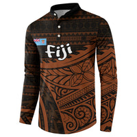 Straight Outta Kadavu Fiji Button Sweatshirt Tribal Polynesian Tattoo Coat Of Arms Flag
