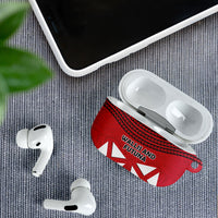 Wallis And Futuna AirPods Case Polynesian Tattoo Flag Map