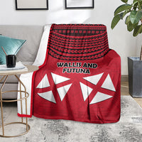 Wallis And Futuna Blanket Polynesian Tattoo Flag Map