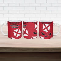 Wallis And Futuna Ceramic Mug Polynesian Tattoo Flag Map