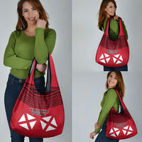 Wallis And Futuna Grocery Bag Polynesian Tattoo Flag Map