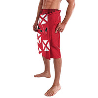 Wallis And Futuna Lavalava Polynesian Tattoo Flag Map
