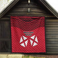 Wallis And Futuna Quilt Polynesian Tattoo Flag Map
