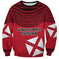 Wallis And Futuna Sweatshirt Polynesian Tattoo Flag Map