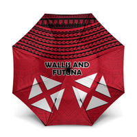 Wallis And Futuna Umbrella Polynesian Tattoo Flag Map