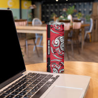 Wallis And Futuna Skinny Tumbler Tribal Polynesian Tattoo Flag Motif